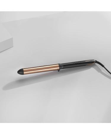 BaByliss Titanium Brilliance Waves Wand - 28mm True-Titanium Barrel - Fast Heat Up - Black - Buy Online on GoSupps.com
