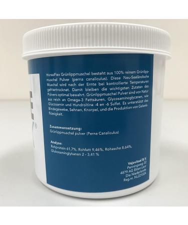Horse Flex Green Lipped Mussel Powder for Horses to Support Joints and Muscles - 1000 Grams - Buy Online on GoSupps.com