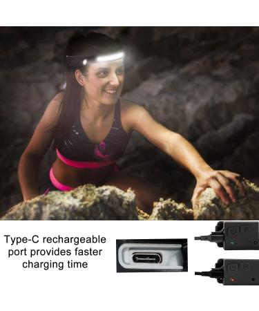 EGUKU Rechargeable LED Headlamp 1200 Lumens | Motion Sensor | 5 Modes | Waterproof | Outdoor Running, Camping, Hiking | Black - Buy Online on GoSupps.com