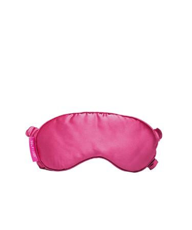 SELF + JIMMYJANE Eye Mask Luxe Satin Exterior and Breathable Interior Lightweight One Size Fits All Tangle-Proof Straps (Size - 3.5 x 0.4 x 3.5)