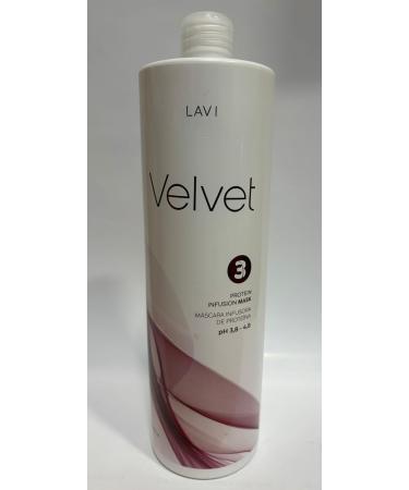  G n rique LAVI Velvet Professional Hair Treatment Kit protein infusion system with shampoo treatment and mask 1 liter each volume reduction lasts 16 to 20 weeks - Buy Online on GoSupps.com