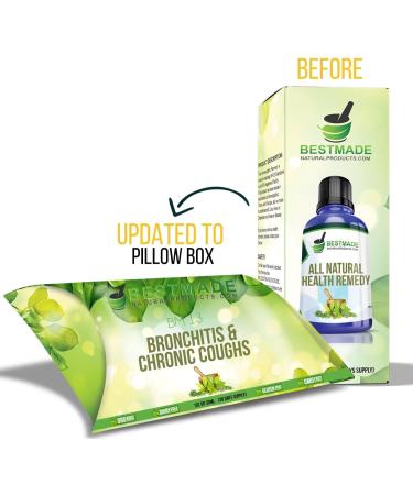Bronchitis & Chronic Coughs BM13 30mL Supplement - Natural Remedy for Productive/Dry Coughs, Chest Tightness & Bronchial Inflammation - Non-Drowsy Liquid - Buy Online on GoSupps.com