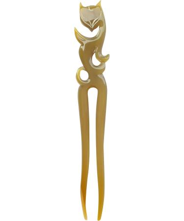 Marycrafts Fox Buffalo Horn Hair Fork Hair Stick Hair Pin Hair Accessories - Buy Online on GoSupps.com