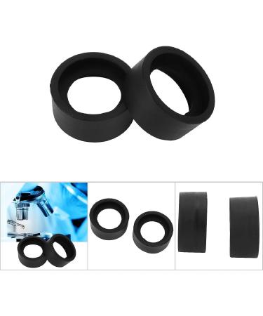 AUNMAS 2PCS Eyepiece Cover Binocular Eye Cups Replacement Guard - 36mm Diameter Stereo Microscope Accessory (KP-H2 Flat Angle) - Buy Online on GoSupps.com