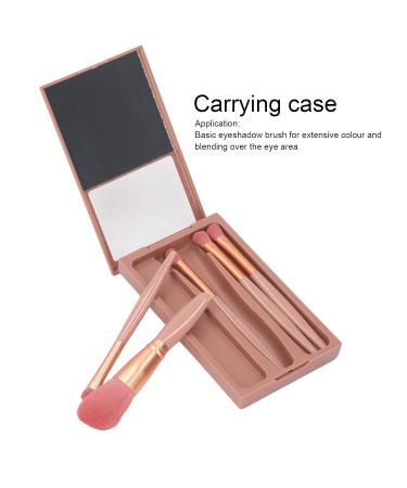 ABS Mini Makeup Brush Set - 5 Lightweight & Portable Brushes | Skin Friendly & Easy to Hold | Ideal for Beginners & Travel - Buy Online on GoSupps.com