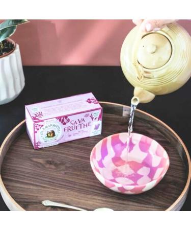 Les 2 Marmottes a va Frui'th Tea - Organic Raspberry and Hibiscus Black Tea - Energizing and Stimulating - For the Morning - Buy Online on GoSupps.com
