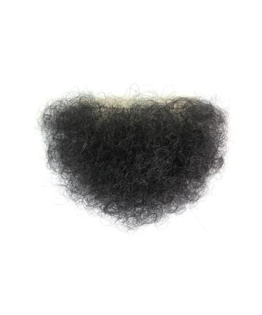 Meiverah Fake Private Hair Handmade Biniki Hair Temprature Fiber Body Hair Adding Hair Volume (Style1  Natural Black) Style1 Natural Black