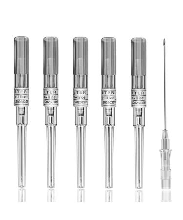SOTICA Ear Nose Piercing Needles - 5pcs 16G IV Catheter Needles Cannula Body Piercing Needles Hollow Needles Kit For Belly Navel Nipple Piercing Stainless Steel Piercing (16G) piercing supplies - Buy Online on GoSupps.com