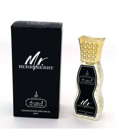 Maison d'Orient MR BERRYBERRY 20 mL Mens Roll On Cologne Alcohol-Free Arab Cologne (Arab Perfume For Men). AL RIYAD (Perfumes Arabes para Hombres) Roll On Cologne