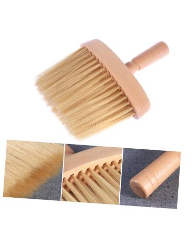 Plafope vintage shaving brush Salon shaving brush shaver dust frierbwedel Face Face Salon brush hair cleaning brush shaving brush soft neck cleaning brush man wooden sweep