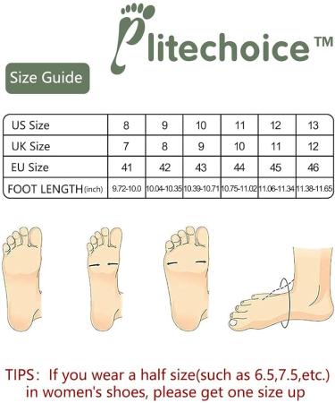 Elitechoice Men's Wide Width Diabetic Shoes with Adjustable Closure - Lightweight, Breathable Sneakers for Swollen Feet - Size 10 Wide, Black - Buy Online on GoSupps.com