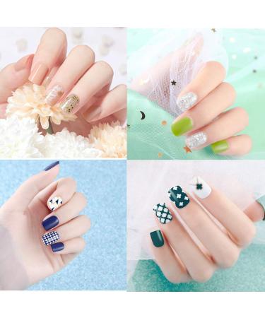 500 Natural Acrylic Artificial Nails - 10 Sizes DIY Set with Box for Easy Application | International Shipping - Buy Online on GoSupps.com