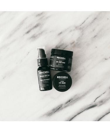 Brickell Men's Advanced Anti-Aging Skin Care Set - Night Face Cream, Vitamin C Serum, Eye Cream - Natural, Organic, Scented - Gift Set - Buy Online on GoSupps.com