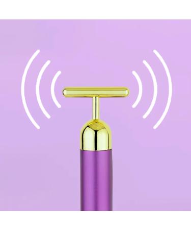 SPA SCIENCES Gold Bar - Vibrating Face Lift Massager for All Skin Types | Stimulates Collagen Battery Operated Perfect for Sensitive Skin - Buy Online on GoSupps.com