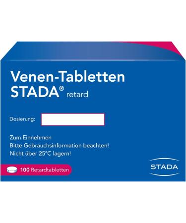 Vein Tablets STADA - 100 pcs Sustained Release for Enhanced Comfort | International Shipping Available - Buy Online on GoSupps.com