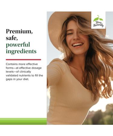 Terry Naturally Clinical Essentials - Supplement to Aid Bone Cardiovascular & Immune Health - Supplement with Chelated Minerals - Supplement with B-Vitamins & Vitamin C - 120 Capsules (Pack of 2) - Buy Online on GoSupps.com