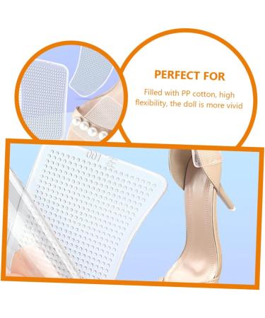 FRCOLOR 6 Pairs Dancer's Foot Protection High Heel Pads - Reusable Non-Slip Gel Metatarsal Cushions for Comfort | Perfect for Girls and Children - Buy Online on GoSupps.com