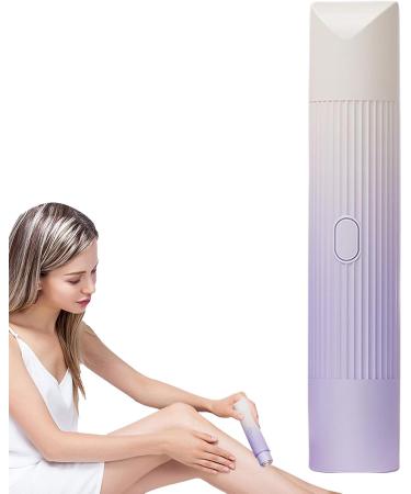 Besreey Bikini Trimmer for Women 2in1 Womens Shaver Double Pubic Hair Trimmer Electric Shaver Grooming Tool Hair Remover for Facial Bikini Armpit Arm Lilac - Buy Online on GoSupps.com