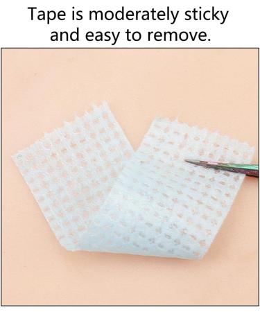 Adhesive Eyelash Tape 2 Rolls Lash Extension Tape Breathable Micropore Fabric Eyelash Tape for Beauty Salons & Makeup Artists Use 9M Each Roll (Blue) 2X Blue - Buy Online on GoSupps.com
