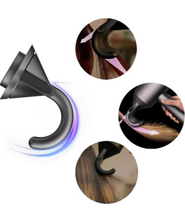 3Pcs Nozzles Tool Replacement For Dyson Supersonic Hair Dryer HD01 HD02 HD03 Styling Flyaway Gentle Air Attachments - Buy Online on GoSupps.com