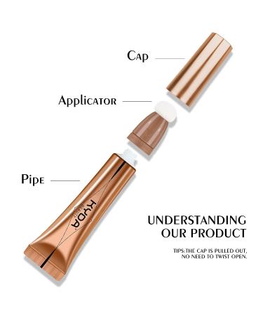 Ownest Beauty KYDA Blush Beauty Wand - Pearl Pink Shimmer Face Blush with Cushion Applicator for Natural Pearl Finish - Silky Smooth Creamy Formula - Lightweight Blendable Rouge Stick - Buy Online on GoSupps.com