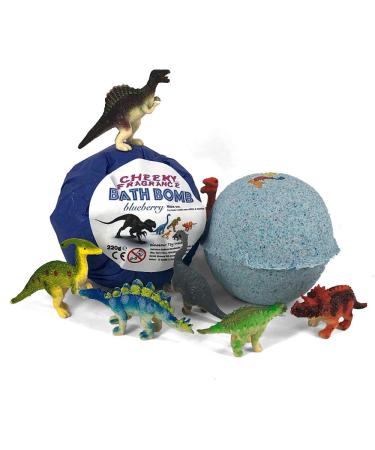 "Dinosaur" Blueberry Surprise Bath Bomb (contains toy) 220g