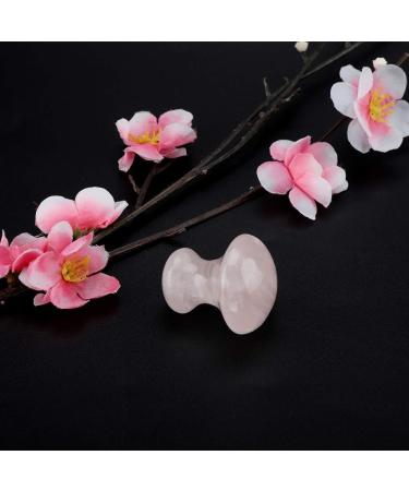 Buy Natural Rose Quartz Gua Sha Massage Tool | Facial & Body Scraping for Acupressure | International Shipping - Buy Online on GoSupps.com