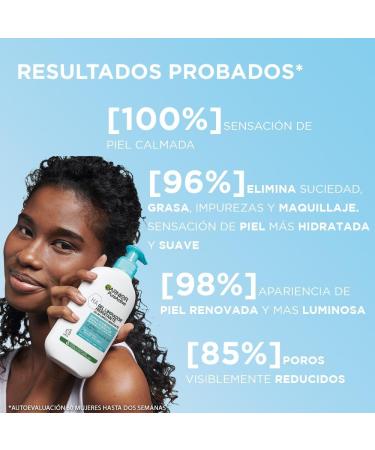  Garnier Garnier Pure Active Moisturizing Cleansing Gel with Hyaluronic Acid Ceramide and Clay Removes Impurities Grease and Makeup 2 x 250 ml - Buy Online on GoSupps.com