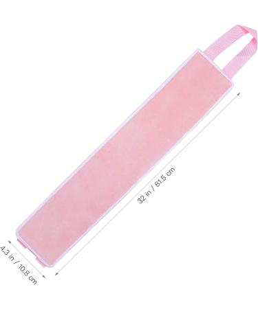 Minkissy Flocking Back Strip Back Tanning Applicator Cream Applicator Tanning Lotion Hydrating Lotion Self Tanning Back Tan Applicator Back Self Tanner Face Pink Accessories Fiber - Buy Online on GoSupps.com