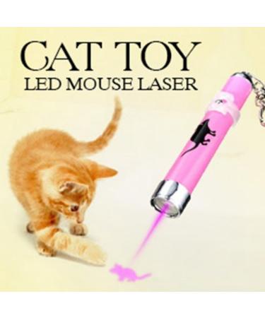 Ofanyia Teasing Light Projecting Infrared Pen Cat Toy with Mouse Image - Buy Online on GoSupps.com
