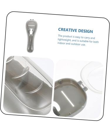 Frcolor 3 Series Razor Storage Box - Organizer for Mustache Razors - Travel Case - 3pcs - 16.5x6x3.5cm - Buy Online on GoSupps.com
