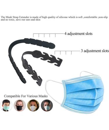 UYAYO Silicone Mask Ear Savers - Adjustable Extenders for Masks (7PCS Set) - Buy Online on GoSupps.com