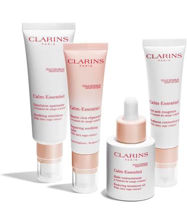 Clarins Calm-Essentiel Redness Corrective Gel with Clary Sage Extract for Sensitive Skin 1 Ounce - Buy Online on GoSupps.com