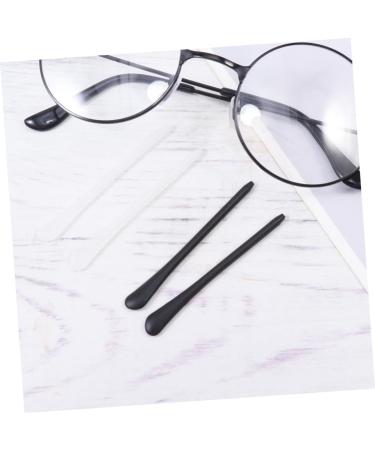 Uonlytech Non-Slip Glasses End Tips 36 Pairs Silicone Frame Covers for Secure Grip Black and White 6.5x0.6cm | International Shipping Available - Buy Online on GoSupps.com