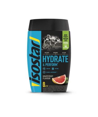 Isostar Hydrate & Perform Iso Drink - Orange Lemon Cranberry & Grapefruit Electrolyte Powder (4x400g) - International Shipping Available - Buy Online on GoSupps.com