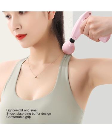 Mini Massage Gun for Deep Tissue Relief - Compact Portable & Rechargeable | Pink - Buy Online on GoSupps.com