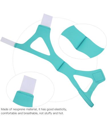 Anti Snoring Chin Strap - Snore Relief Solution for Adults | Breathable & Adjustable Jaw Strap for Effective Sleep Aid (Blue) - Buy Online on GoSupps.com