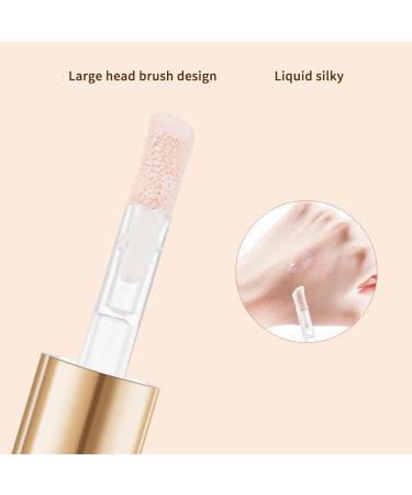 Highlighter Stick with Brush | Long-lasting Creamy Liquid Highlighter for Cheeks - 8ml (1 Pack) - Buy Online on GoSupps.com