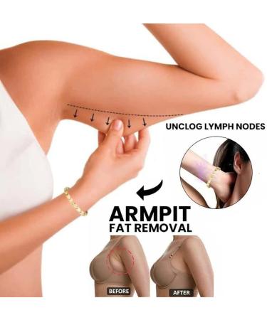 Ryaupy Stainless Steel Titanium Magnetic Bracelet for Men & Women - Gold Magnetic Bangle Jewelry - Buy Online on GoSupps.com