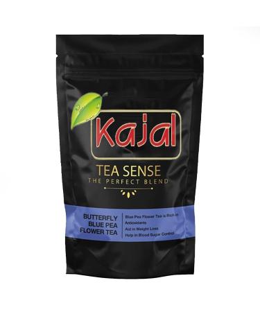 Kajal Blue blossom tea 50 g natural herbal tea for calming detox antioxidants healthy caffeinefree 1 x 50 grams 1x50 Gramm