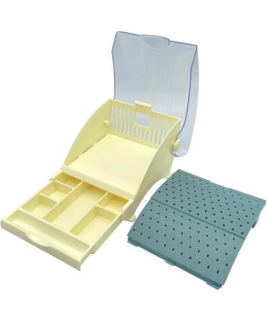 Eralp Dental Labor: 142 Holes Dental Bur Block & Disinfection Holder | Home Dental Bur Organizer - Buy Online on GoSupps.com