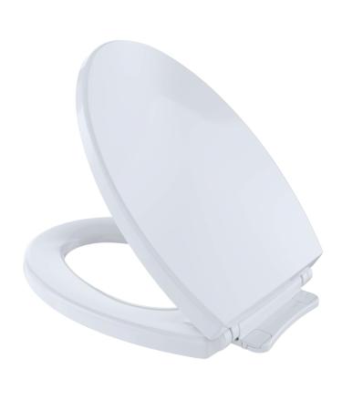 TOTO Transitional SoftClose SS114#01 Elongated Soft Close SEAT, Cotton White Cotton White Elongated Seat