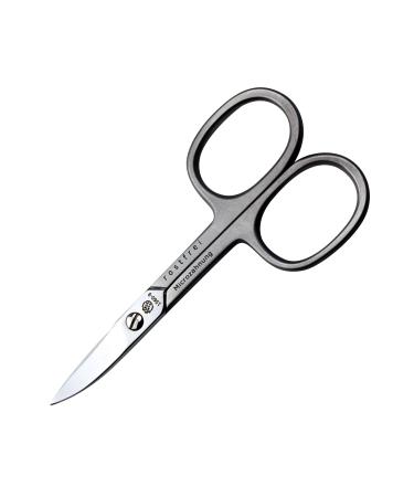 Sonnenschein by Hans Kniebes curved nail scissors extra precise robust cuticle scissors stainless steel elegant matt finish