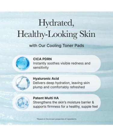 Arencia PDRN Hyaluronic Deep Hydration Toner Pads 90 Count 6.76 fl. oz with 10 Types of Hyaluronic Acid for All Skin Types - Buy Online on GoSupps.com