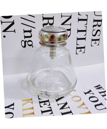 Ipetboom Glass Dispenser Liquid Dispenser Makeup Remover Dispenser Pumping Bottle Dispenser Bottle Lockable Pump Dispenser Solvent Container Pumping Container Terrariums Beauty Tool Glass - Buy Online on GoSupps.com