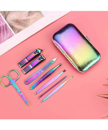 Nail Clippers Set 8/18 pcs Multifunction Stainless Steel Nail Trimming Tool Nail Clippers Set Beauty Scissors Manicure Pedicure Nail Clippers Kit (Color : 8 Pcs) - Buy Online on GoSupps.com