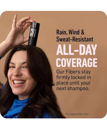 BOLDIFY Hair Fibers (2 x 56g) Fill In Fine and Thinning Hair for an Instantly Thicker & Fuller Look - Best Value & Superior Formula -14 Shades for Women & Men - BLACK - Buy Online on GoSupps.com