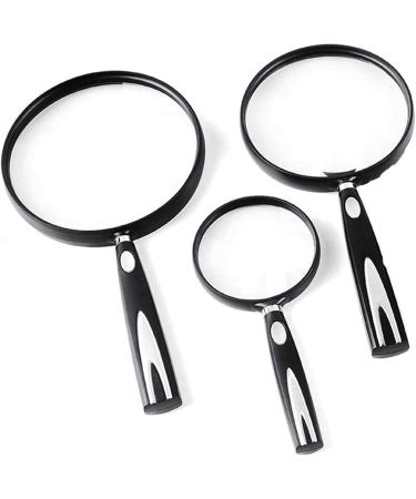 Simple Magnifying Glass Drops Resistance Light Household for Reading Crafts Repair Magnifier 13Cm Lofty Ambition - Buy Online on GoSupps.com