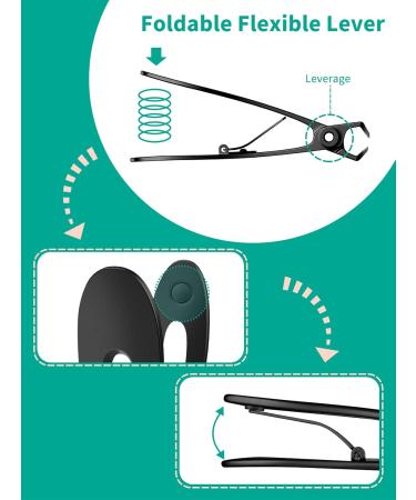 VANWIN Nail Clippers 16mm Wide Jaw Opening Toenail Clippers for Thick Toenails with Curved Blade Fingernail Clipper Nail Cutter with Nail File Heavy Duty Toe Nail Clippers for Seniors Men Women Black - Buy Online on GoSupps.com
