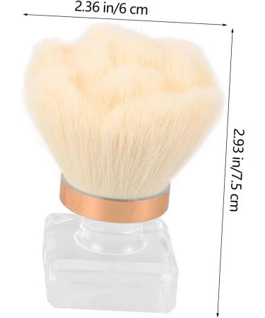HAPINARY 1 Set Nail Brush Nail Dust Brush Manicure Brush Nail Dust Clean Brush for Makeup Multi-use Makeup Nail Cleaning Brush Nail Art Brush Makeup Brush with Handle Makeup Powder Brush - Buy Online on GoSupps.com